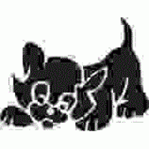 6150 puppy dog reusable stencil