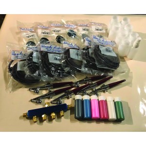 6 airbrush starter kit click the picture for contents