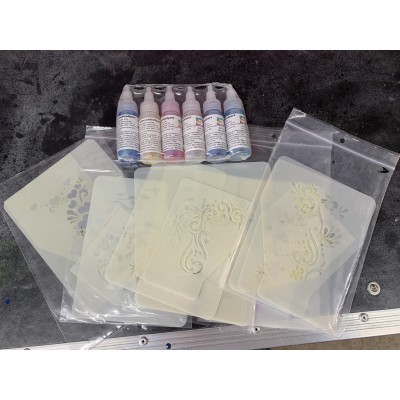 Airbrush face painting starter kit 