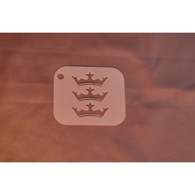 2029 Three Crowns Re-Usable Stencil