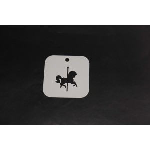 2063 Carousel Horse Re-Usable Stencil