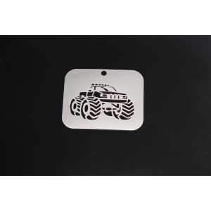 3032 Monster Truck Large Re-Usable Stencil