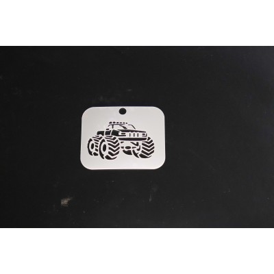 3034 Monster Truck Small Re-Usable Stencil