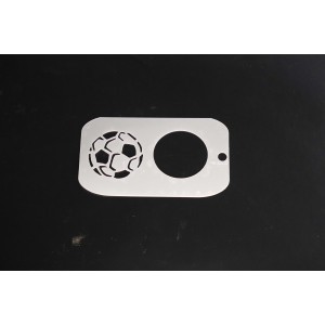 3035 Two Part Football Re-Usable Stencil