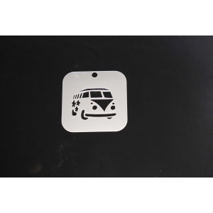 3055 Groovy Camper Van Re-Usable Stencil