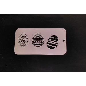 4033 Easter Eggs Re-Usable Stencil