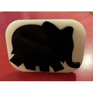 103 elephant reusable glitter stamp