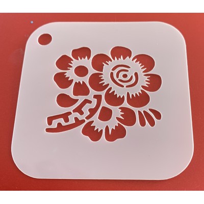 6279 henna inspired reusable stencil / stencils