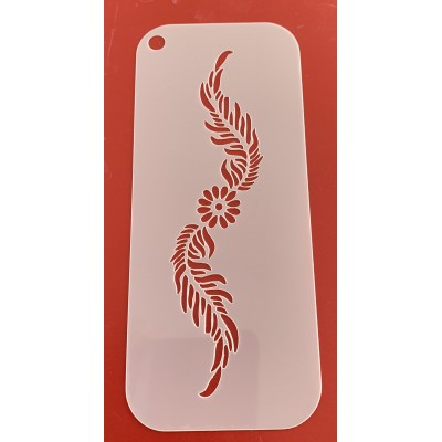 6280 henna inspired reusable stencil / stencils