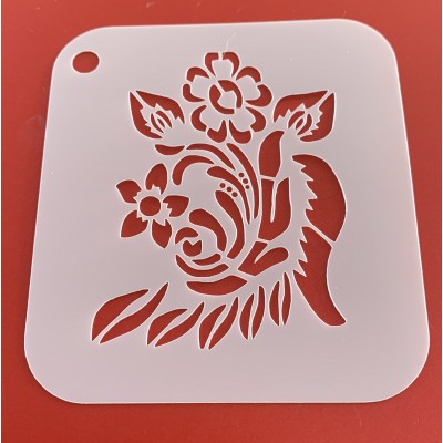 6282 henna inspired reusable stencil /stencils