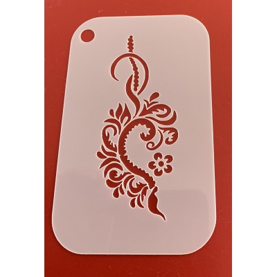 6286 henna inspired reusable stencil / stencils