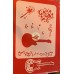Guitar and music tattoo sleeve stencil 