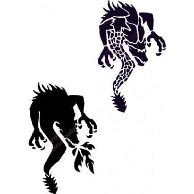 l002 dragon stencil